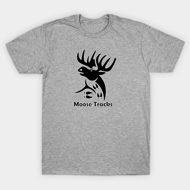 Moose Tracks T-Shirt by CritterCommand